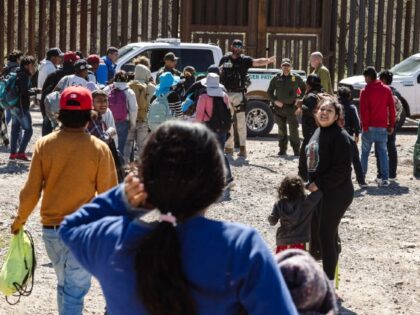 Border Patrol picks up a group of asylum seekers from an aid camp at the US-Mexico border