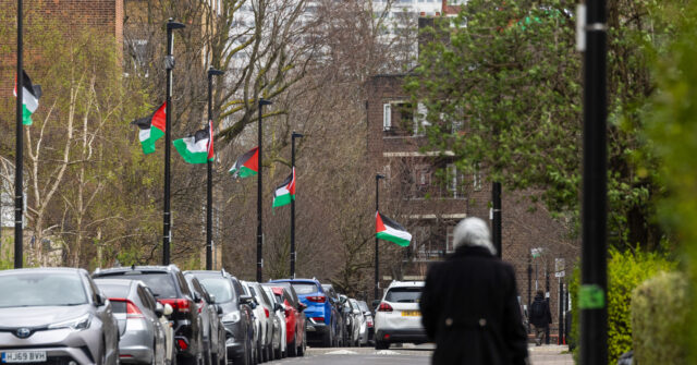 London Borough to Finally Remove Palestinian Flags from Public Property