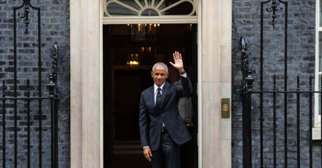 Barack Obama Calls at Downing Street for Mystery Meeting