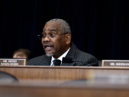 UNRWA WASHINGTON, DC - MARCH 19: Ranking Member Rep. Gregory Meeks (D-NY) speaks during a