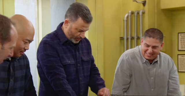 Jimmy Kimmel’s Trump-in-Jail Obsession Continues With Him Asking Inmates if Trump Could 'Find Love in Prison'