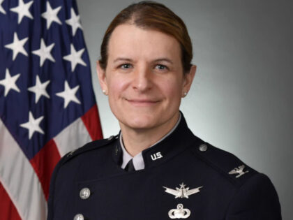 Transgender Air Force Lieutenant Col. Bree Fram (U.S. Air Force)