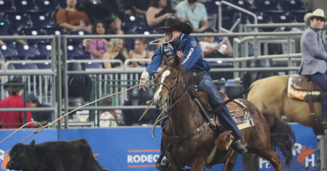 WATCH: Cowboy Rides Horse to Rodeo Houston After Getting Stuck in Traffic