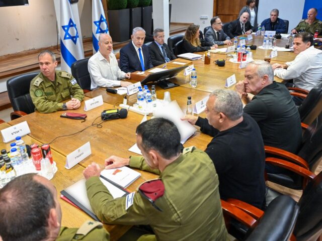 Netanyahu Israel war cabinet (Kobu Gideon GPO)