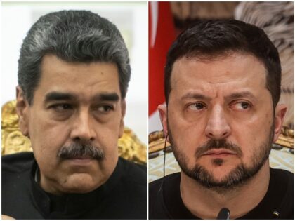 Nicolas Maduro and Volodymyr Zelensky