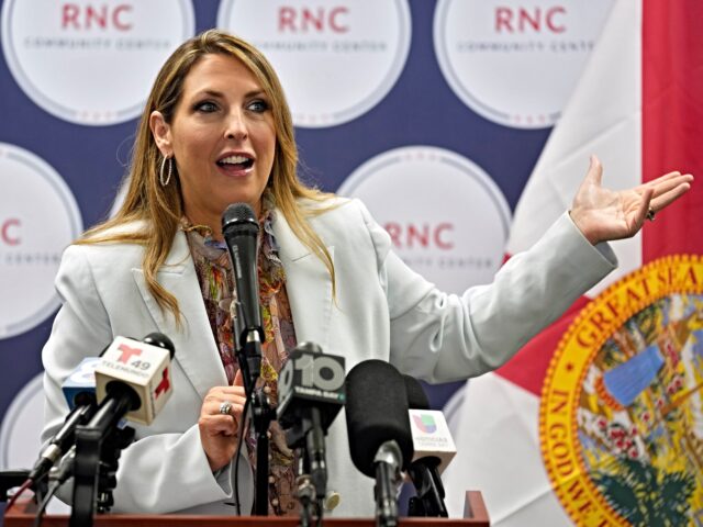 FILE - Republican National Committee chairman Ronna McDaniel speaks during a Get Out To Vo
