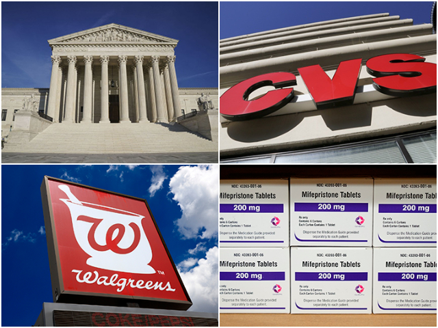 CVS, Walgreens to Begin Selling Abortion Drugs Ahead of High-Stakes Supreme Court Case