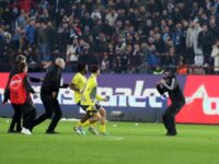 WATCH: Turkish Soccer Fans Attack Opposing Players During Wild On-Field Brawl