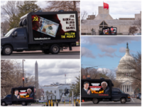 ‘Follow the Money’: D.C. Billboard Truck Hits Biden for ‘Blood on His Hands’ as ‘America 
