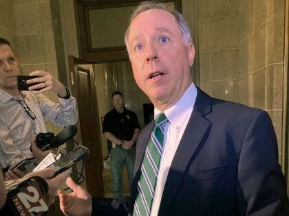In this March 16, 2022 file photo, Wisconsin Republican Assembly Speaker Robin Vos speaks