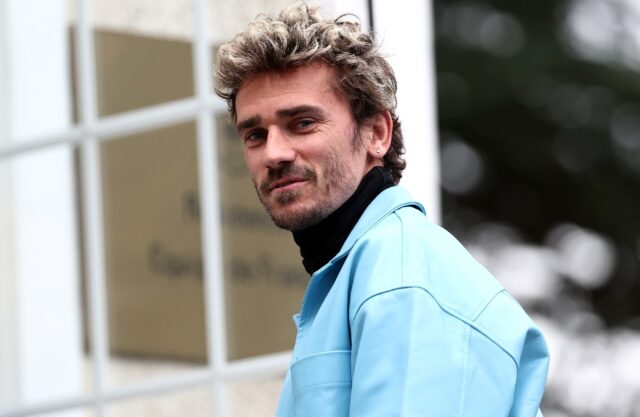 Antoine Griezmann had joined team training with France outside Paris ahead of upcoming int