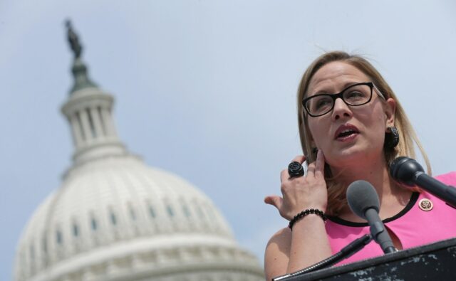 Arizona Senator Kyrsten Sinema left the Democratic Party to become an independent