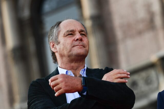 Austrian former Formula One driver Gerhard Berger had his Ferrari stolen in 1995