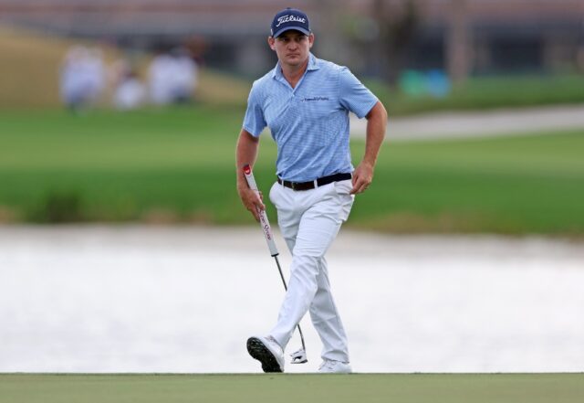 Bud Cauley, back on the PGA Tour after a three year injury absence, grabbed the solo lead