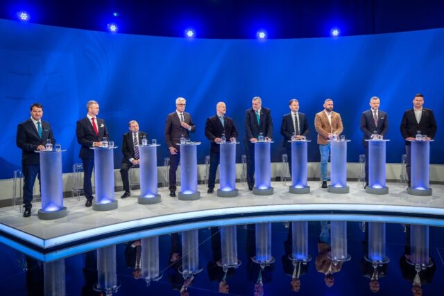 Nine candidates will be whittled down to two -- one for Russia and one for Ukraine -- Slov