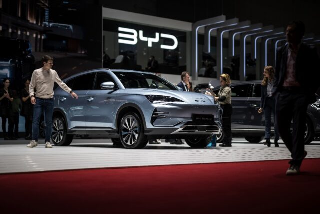 Chinese battery and automotive giant BYD achieved a record profit in 2023, annual results