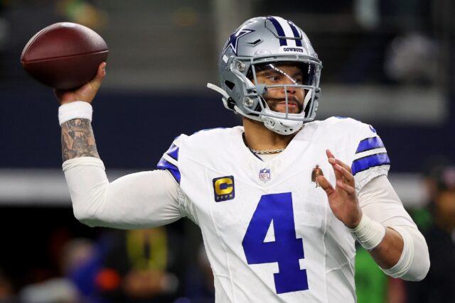 Dak Prescott of the Dallas Cowboys has tweaked terms of the final year of his NFL contract