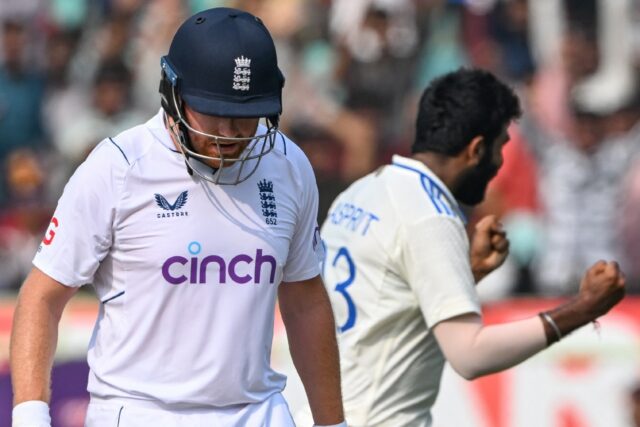 England's Jonny Bairstow has struggled on the tour of India