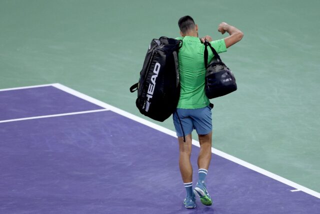 Djokovic vows to play Miami after Indian Wells shock Breitbart