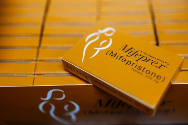 Mifepristone, sold under the brand name Mifeprex, at a family planning clinic in Rockville