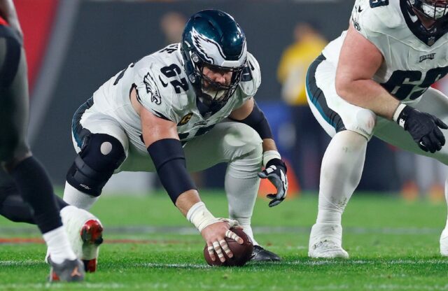 Philadelphia Eagles center Jason Kelce announced his retirement after 13 NFL seasons