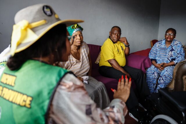 Ramaphosahas expressed anger that the opposition has urged the United States to send poll