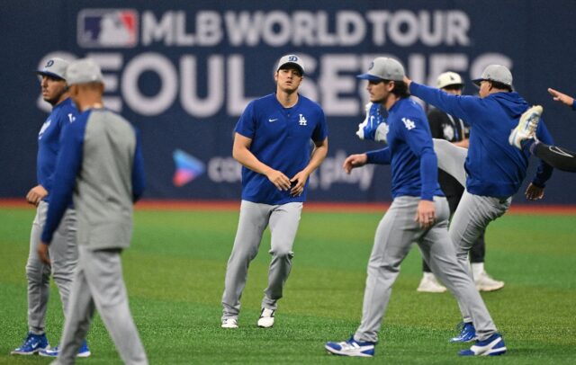 Shohei Ohtani and the Los Angeles Dodgers will play the San Diego Padres in two games in S