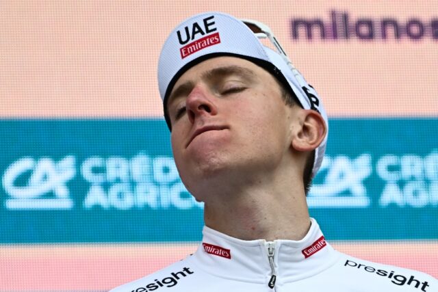 UAE Team Emirates' Slovenian rider Tadej Pogacar finished second in the Tour of Catalonia