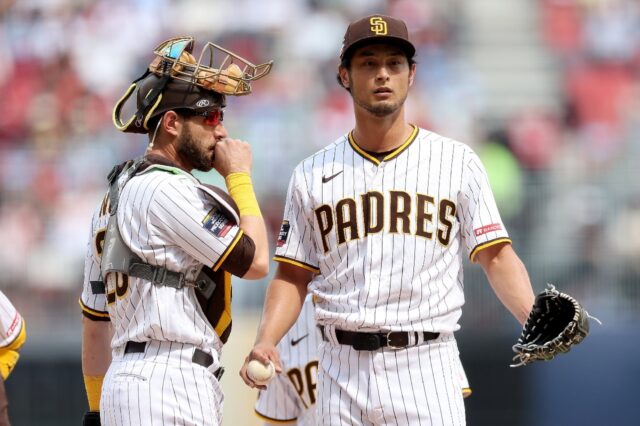 Yu Darvish will be the San Diego Padres' starting pitcher against the Los Angeles Dodgers