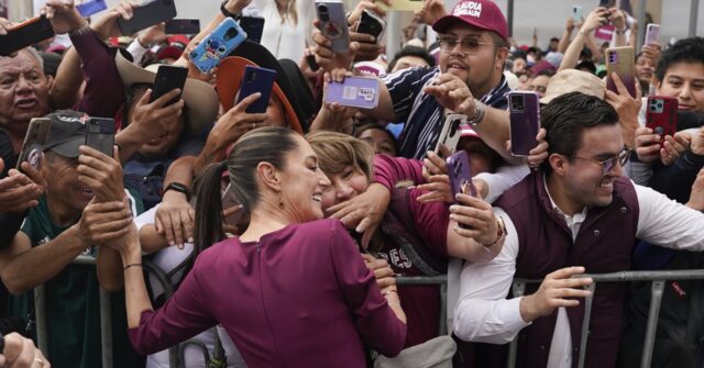 5 Key Issues At Stake In The Upcoming 2024 Mexican Elections Breitbart   Aptopix Mexico Elections Presidential Candidate Claudia Sheinbaum Greets Supporters Arrival 640x335 