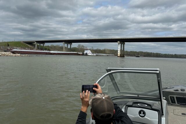 Barge Hits Bridge Oklahoma The Associated Press