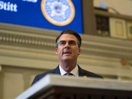 Oklahoma Gov. Kevin Stitt delivers his State of the State address at the Oklahoma State Ca
