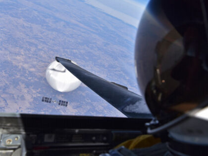 IN FLIGHT - FEBRUARY 3: In this handout image provided by the Department of Defense, a U.S