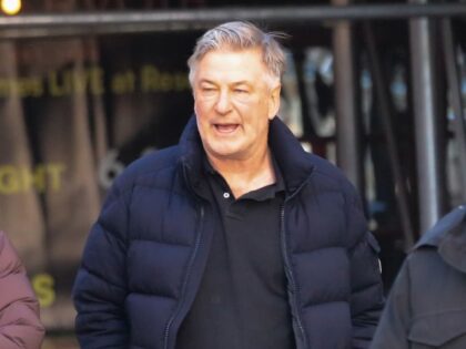 Alec Baldwin is seen on December 14, 2023 in New York City. (Photo by Ignat/Bauer-Griffin/