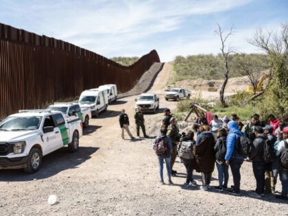 Tucson Sector agents apprehended nearly 42,000 migrants in March 2024. (Justin Hamel/Bloom