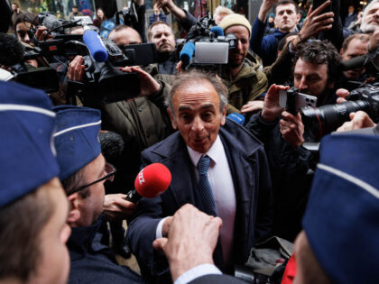 President of French far right party Reconquete Eric Zemmour is denied access by Belgium po