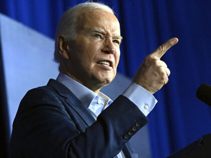 President Joe Biden speaks during a campaign event at the Scranton Cultural Center at the