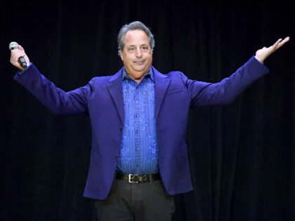 LAS VEGAS, NV - JANUARY 06: Comedian/actor Jon Lovitz performs during the kickoff of his 2