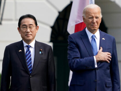 Kishida Fumio and Joe Biden