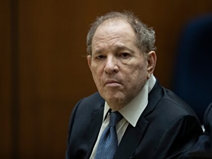 LOS ANGELES, CA - OCTOBER 04: Former film producer Harvey Weinstein appears in court at th