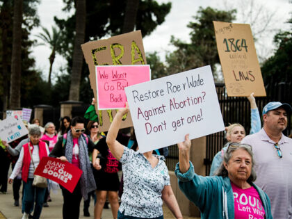 Demonstrators during a Women's March rally in Phoenix, Arizona, US, on Saturday, Jan. 20,