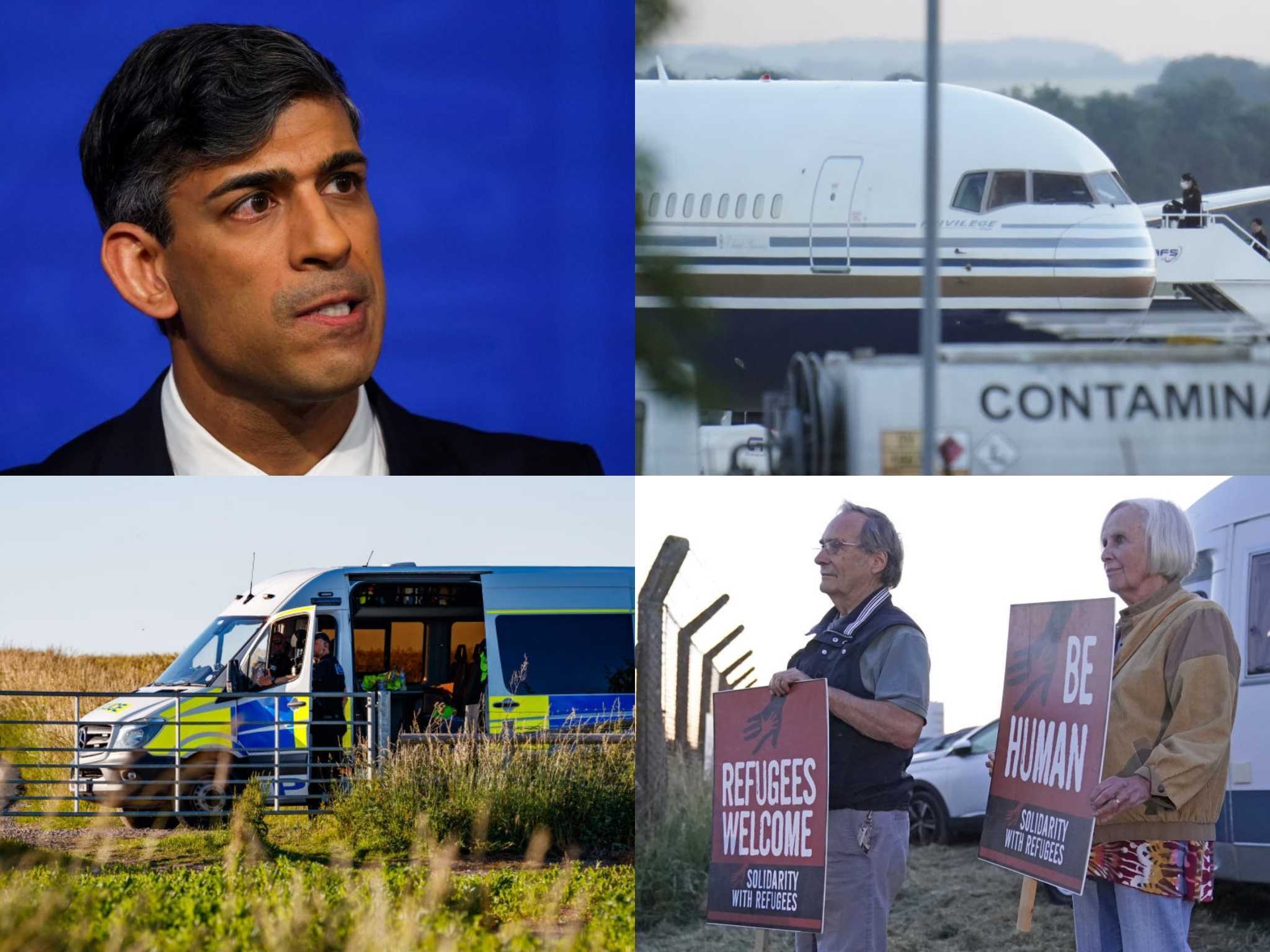 Aircraft Ready to Deport Unwanted Migrants to Rwanda, Insists Sunak - Vimarsana News