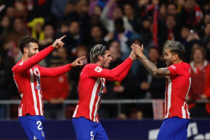 Atletico Madrid beat Athletic Bilbao at home to move six points clear of the Basques as th