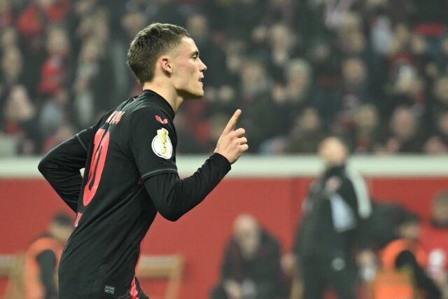 Bayer Leverkusen midfielder Florian Wirtz scored twice as his side made the German Cup fin