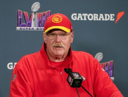 Head coach Andy Reid of the Kansas City Chiefs has signed a long-term NFL contract extensi