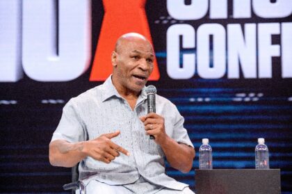 Former heavyweight boxing champion Mike Tyson, speaking earlier this month in Florida, wil