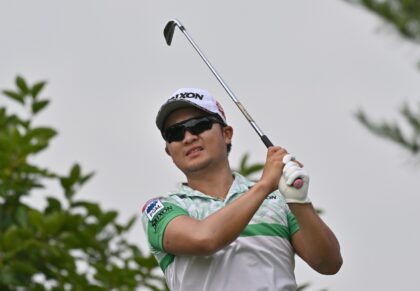 Japan's Jinichiro Kozuma has a one stroke lead after the opening round of the Adelaide leg