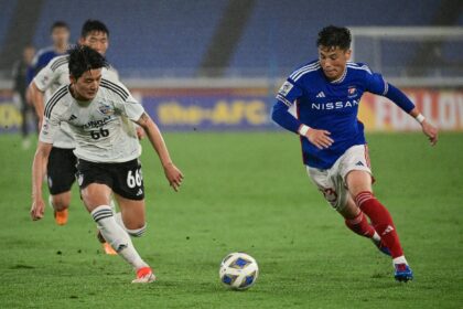 Japan's Yokohama F-Marinos and South Korea's Ulsan Hyundai contested their Asian Champions
