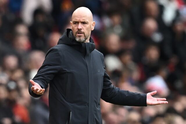 Manchester United manager Erik ten Hag