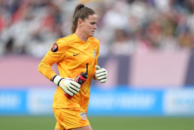 USA goalkeeper Alyssa Naeher was the penalty shoot-out hero once more as the Americans def